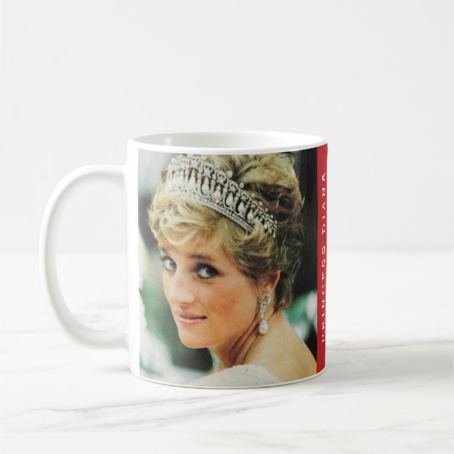 Princess Diana av Wales Kaffemugg (Vänster)