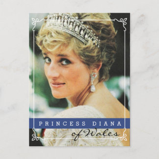 Princess Diana av Wales Vykort