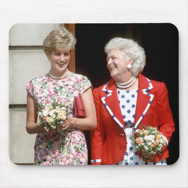 Princess Diana-Barbara Bush Musmatta (Framsidan)