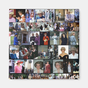 Princess Diana Collection Montage 1 Magnet
