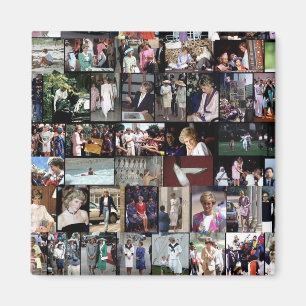 Princess Diana Collection montage 2 Magnet