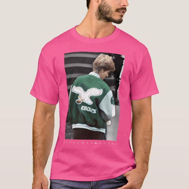 Princess Diana Eagles Jacka T Shirt (Framsida)