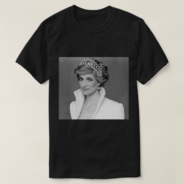 Princess Diana Fläkt Art _amp_ Merch T Shirt (Design framsida)