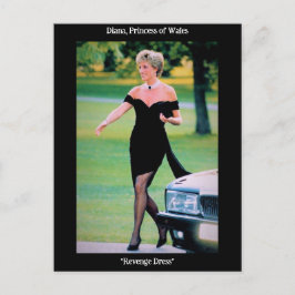Princess Diana i den där "Revenge Dress" Vykort