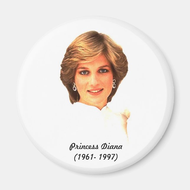princess Diana Magnet (Framsidan)