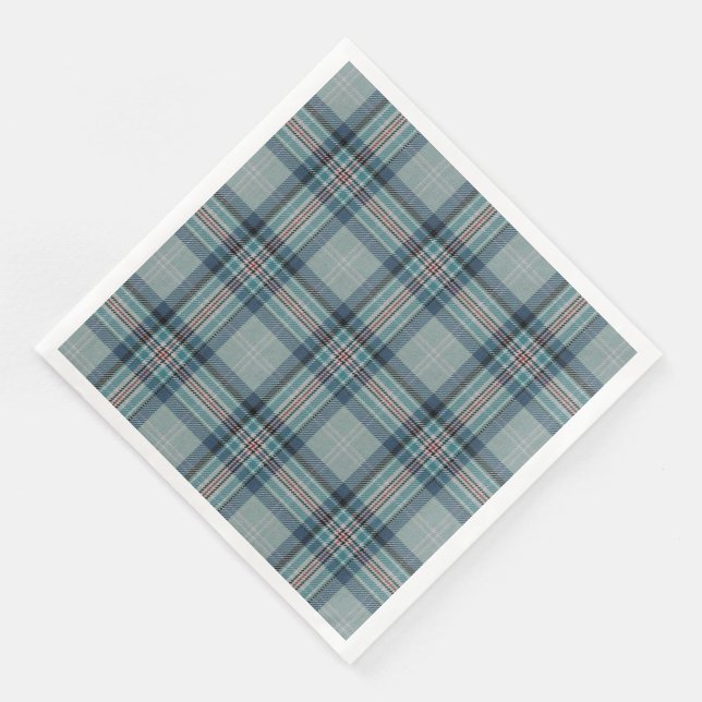 Princess Diana Memorial Tartan Pappersservett (Hörn)