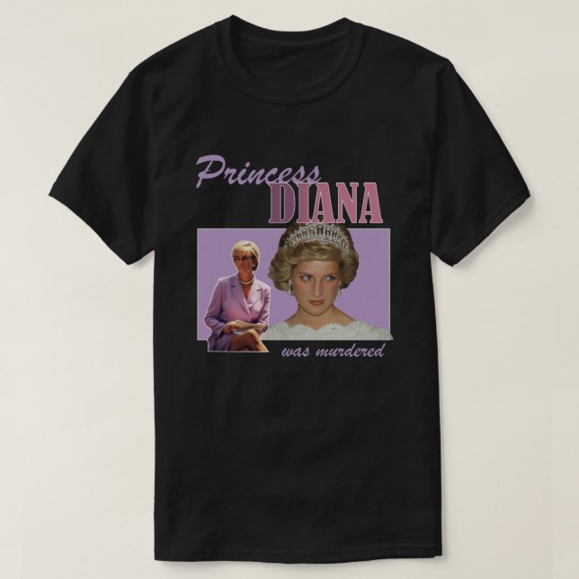 Princess Diana mördades T Shirt (Design framsida)