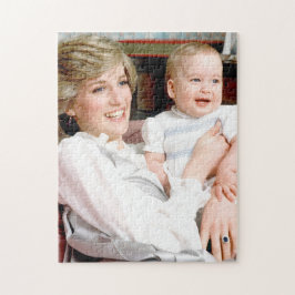 Princess Diana och Prince William Pussel