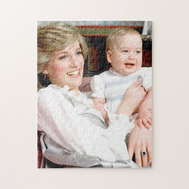Princess Diana och Prince William Pussel (Vertikal)