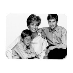 Princess Diana och sons Magnet