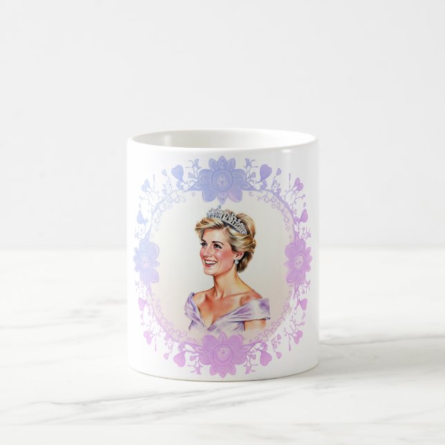 Princess Diana of England, Princess of Wales Kaffemugg (Center)