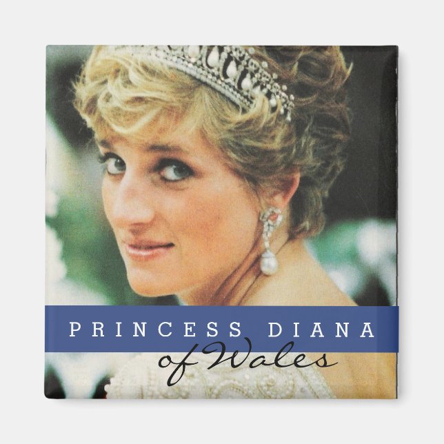Princess Diana of Wales Magnet (Framsidan)