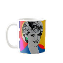 Princess Diana Pop Art Mugg