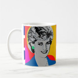 Princess Diana Pop Art Mugg