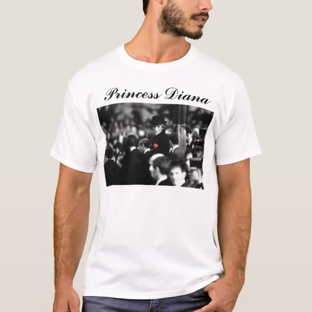 Princess Diana - Poppy T Shirt (Framsida)