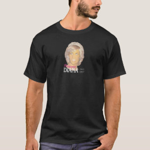 Princess Diana Porträtt Painting Kärlek Tribute Pi T Shirt