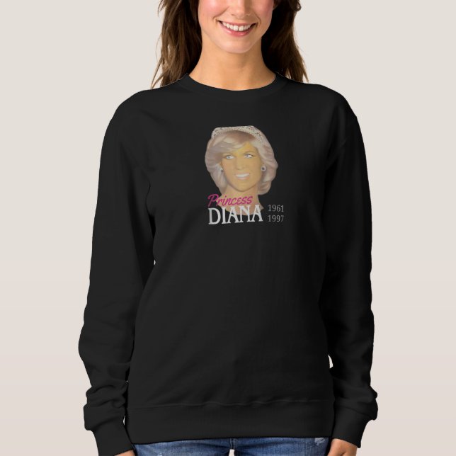 Princess Diana Porträtt Painting Kärlek Tribute Pi T Shirt (Framsida)