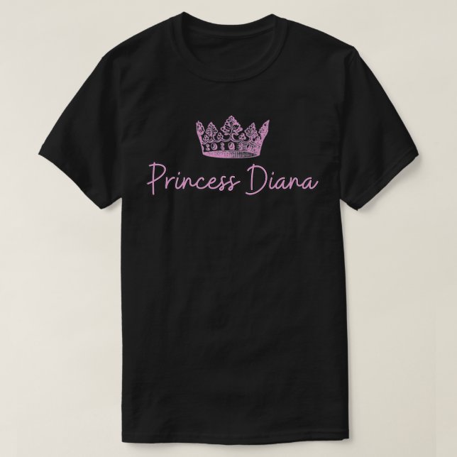 Princess Diana Premium T Shirt (Design framsida)