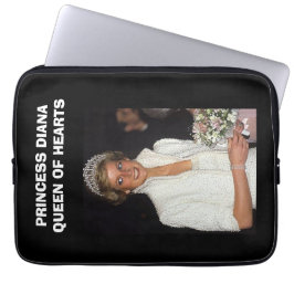 PRINCESS DIANA Queen of Hearts Laptop Fodral