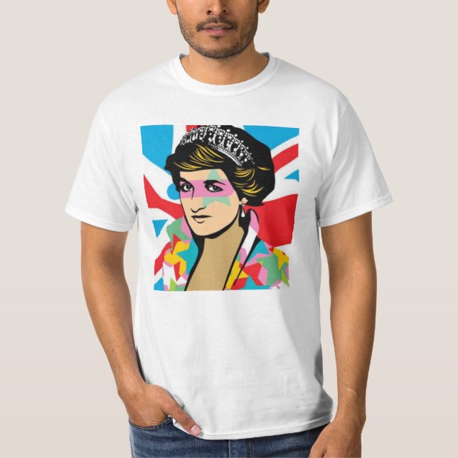Princess Diana royal T Shirt (Framsida)