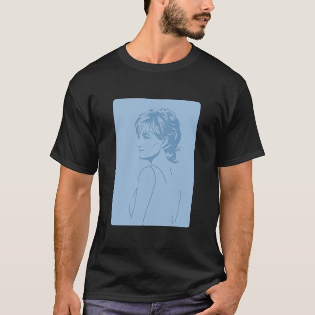 princess diana  t shirt (Framsida)