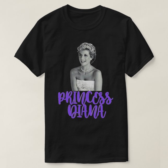 Princess diana t shirt (Design framsida)