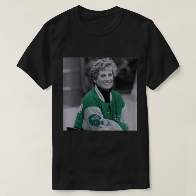 Princess-Diana-Wearing-Philadelphia T Shirt (Design framsida)