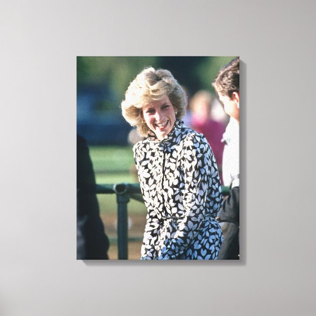 Princess Diana Windsor 1985 Canvastryck (Framsida)
