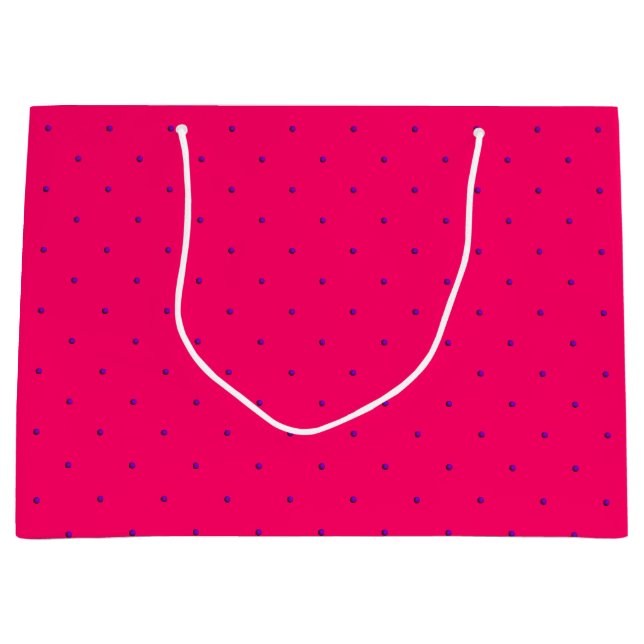 Princess Dots-LILA-ROSA-GIFT BAG L (Framsidan)