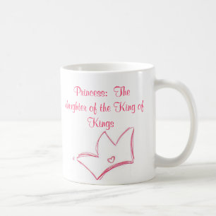 Princess: Dottern av kungen av kungar Kaffemugg