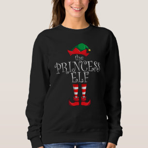 Princess Elf Matching Family jul Pajama Prin T Shirt