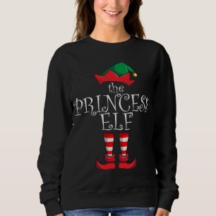 Princess Elf Matching Family jul Pajama Prin T Shirt