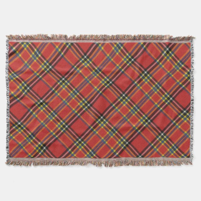 Princess Elizabeth Original Scottish Tartan Filt (Framsidan)