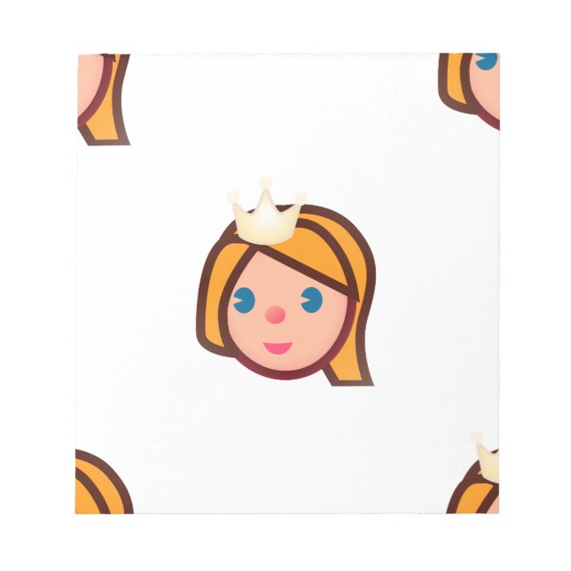 princess emoji anteckningsblock (Framsida)