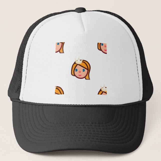 princess emoji truckerkeps (Framsida)