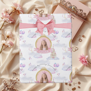 Princess Fairytale Cute Rosa Girl Girl Girl Birthd Presentpapper