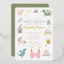 Princess felrytale unicorn Baby Shower