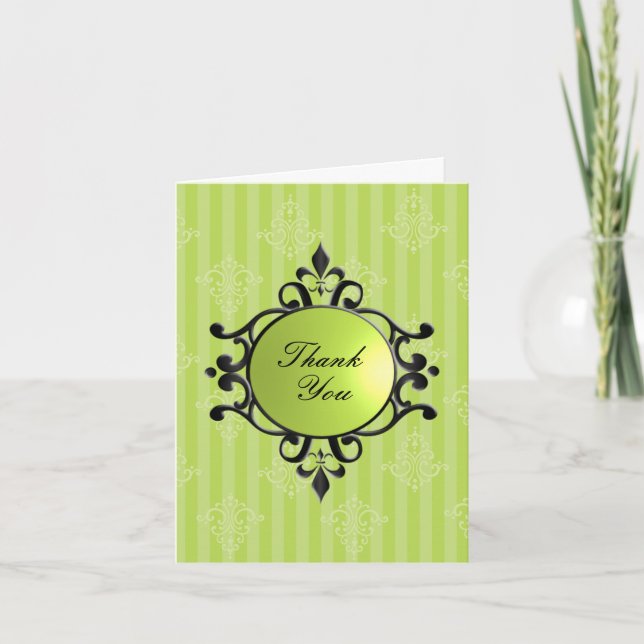 Princess Filigree Tack Kort (Framsida)