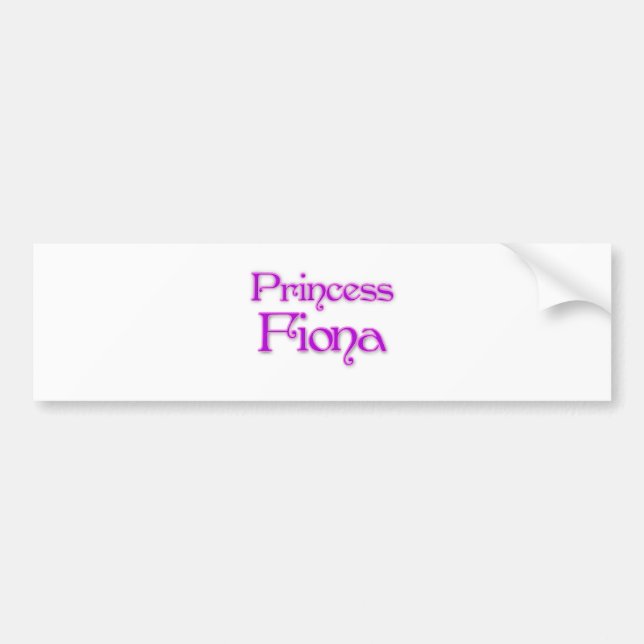 Princess Fiona Bildekal (Framsidan)