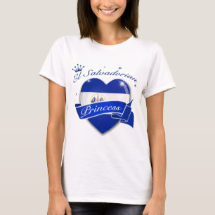 Princess för El Salvadorian Tee Shirt