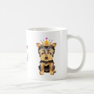 Princess Förfölja Kaffe Råna Gåva för Yorkshi Kaffemugg