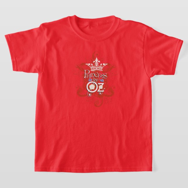Princess från Oz t-shirt-guidens guide T Shirt (Laydown)