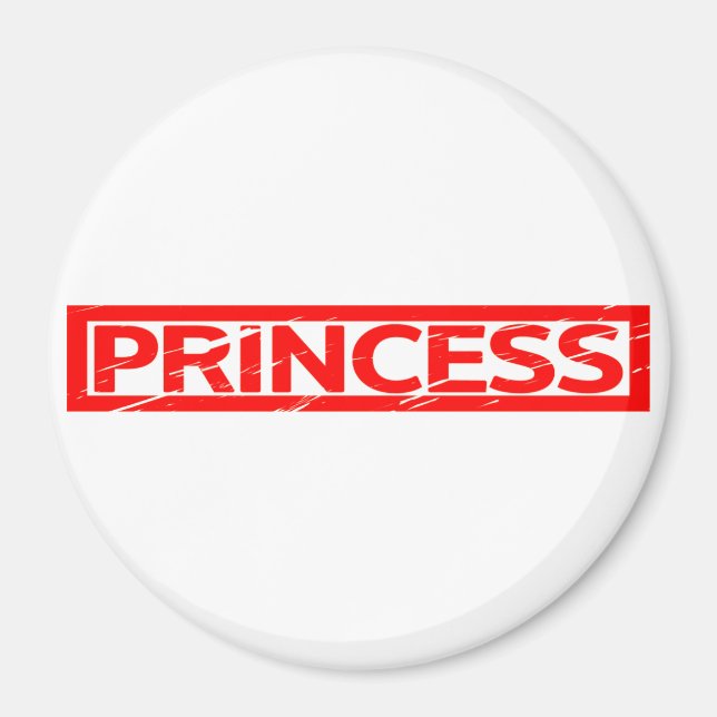 Princess Frimärke Magnet (Framsidan)