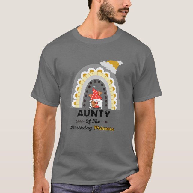 Princess Funny Aunty Gnome C T Shirt (Framsida)