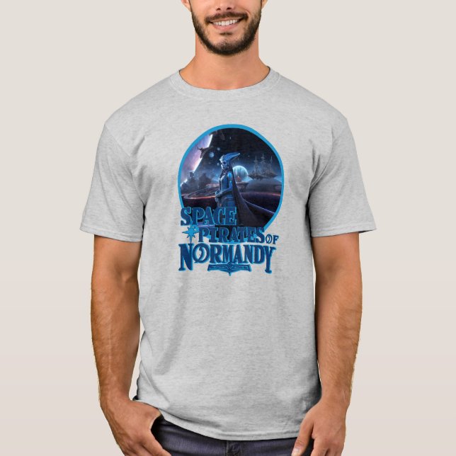 Princess Giella ’Blue’ Space Pirater Shirt T (Framsida)
