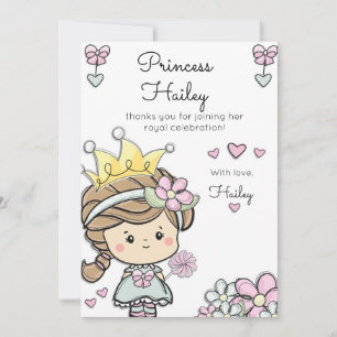 Princess Girl First Birthday Celebration Tack