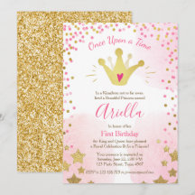 Princess Guld Rosa Krona