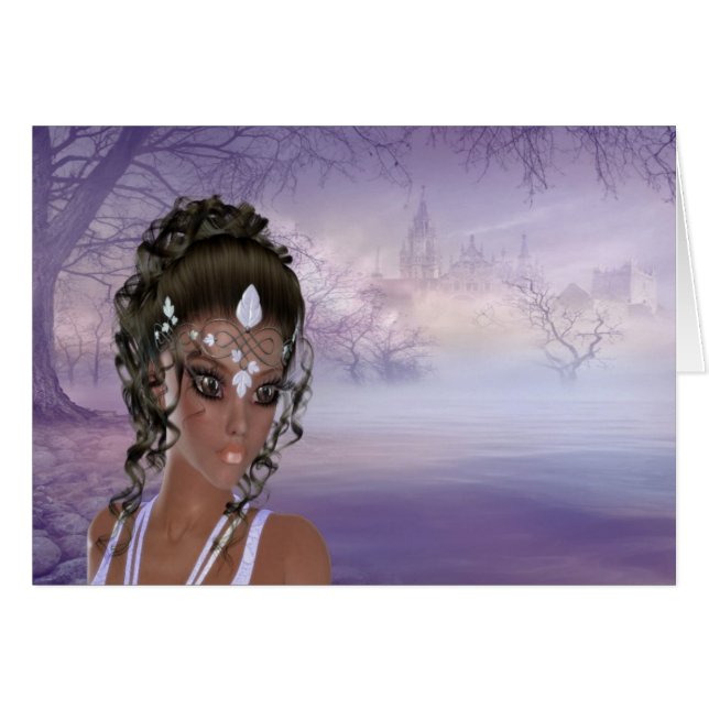 Princess Hälsningskort (Framsidan Horizontal)