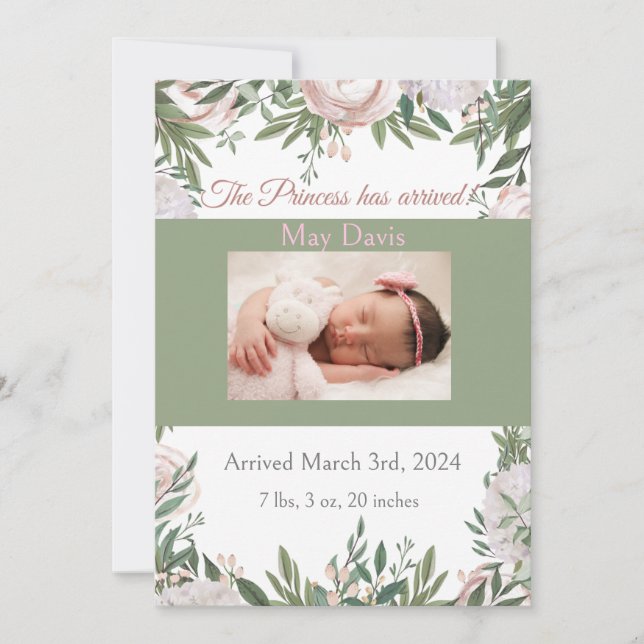 Princess har anlänt till Rosans vattenträdgård Meddelande (Framsida)