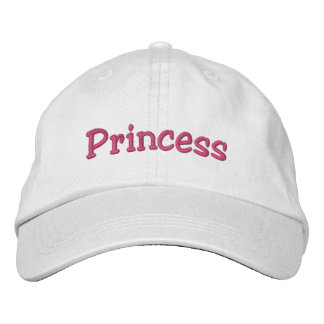 Princess Hat Broderad Keps